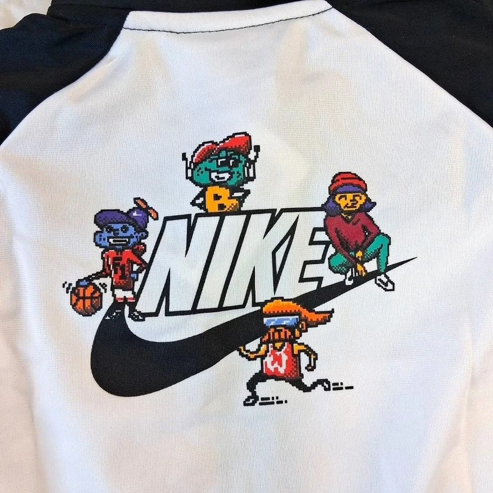 Nike 2pc Tracksuit Outfit Baby 24 Mos Colorblock Jacket Pants Set Unisex NWT